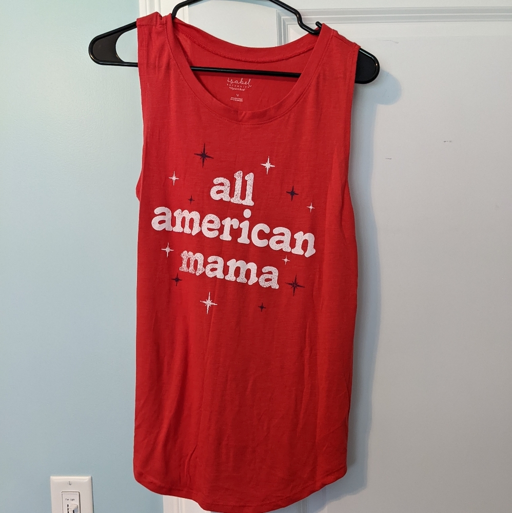 M Ingrid and Isabel Maternity tank top